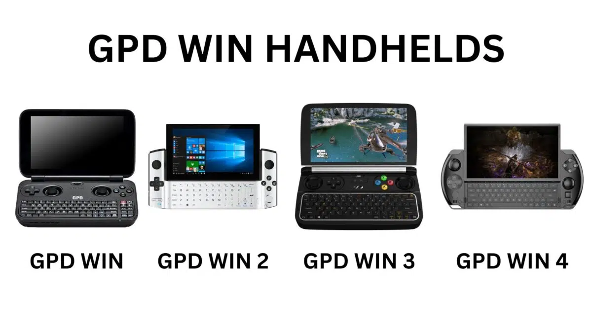 GPD WIN series of handheld gaming PCs