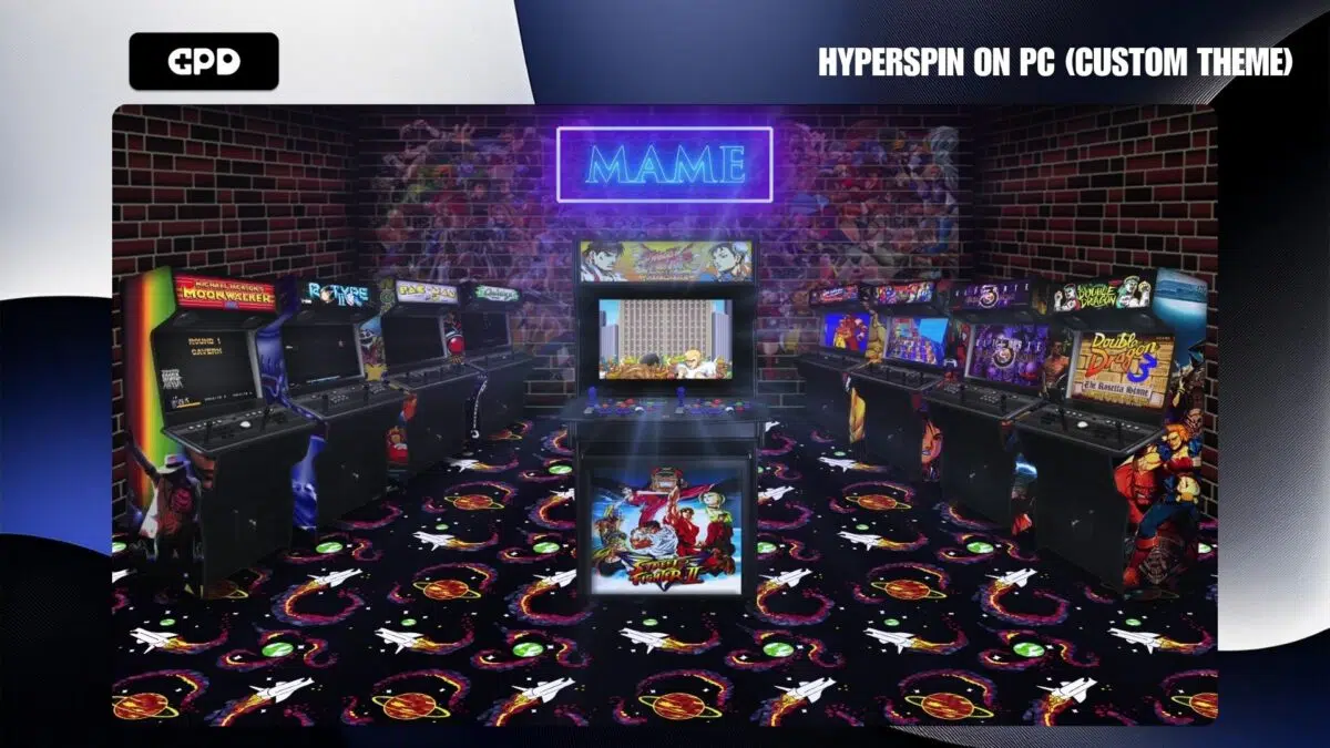 Hyperspin on PC (custom theme)