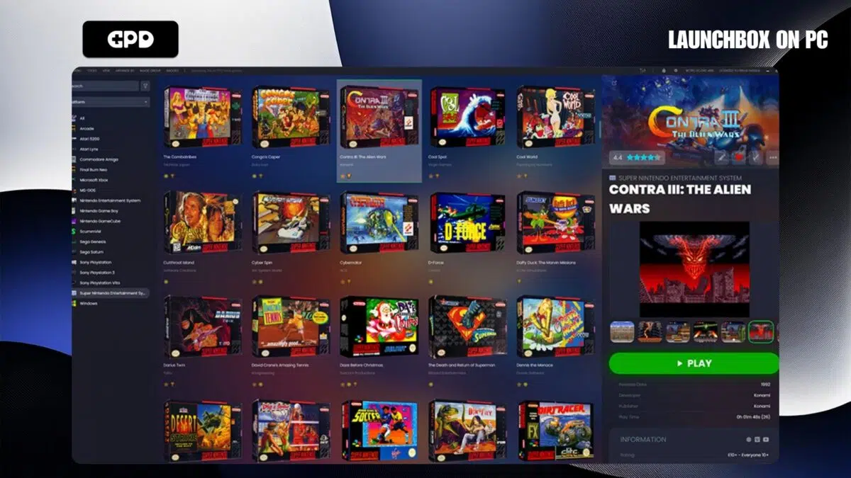 Launchbox on PC