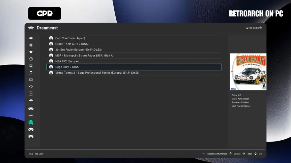 RetroArch on PC