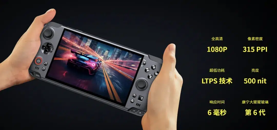 GPD WIN 5 display specs