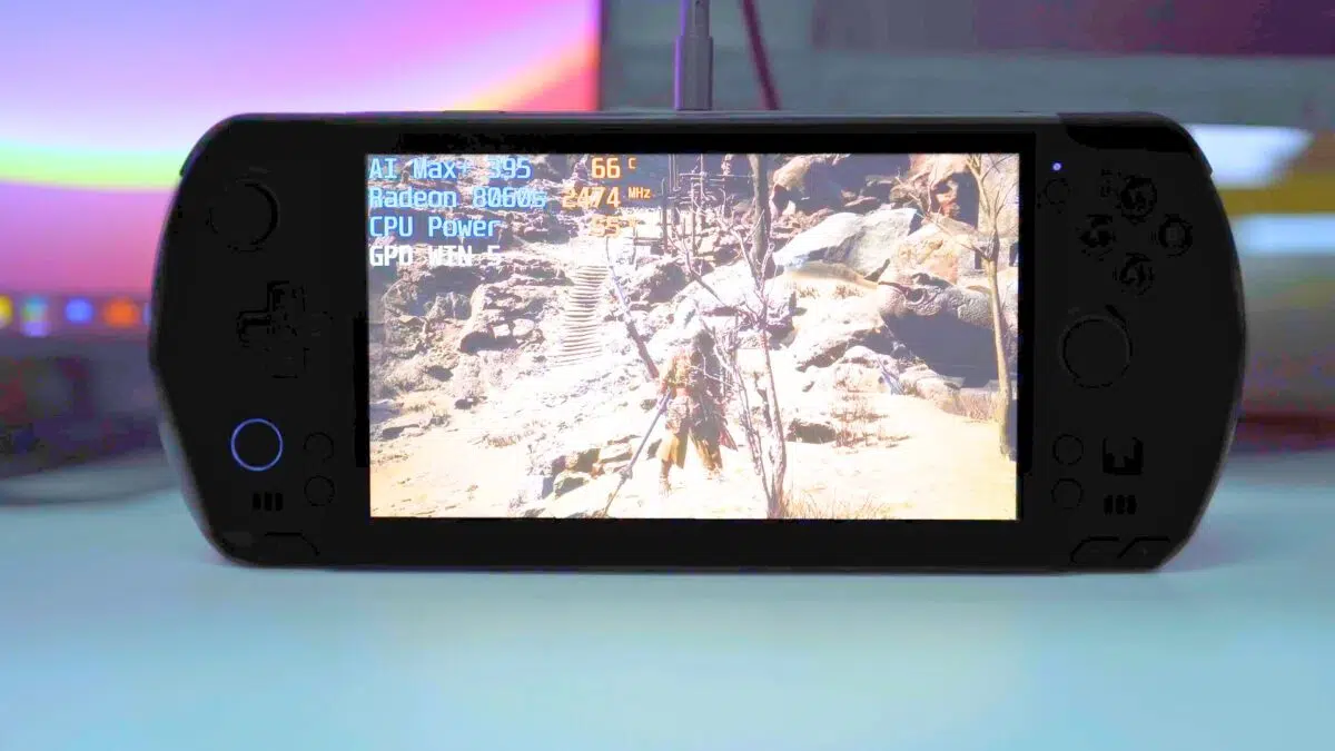 GPD WIN 5 enhanced video frame image