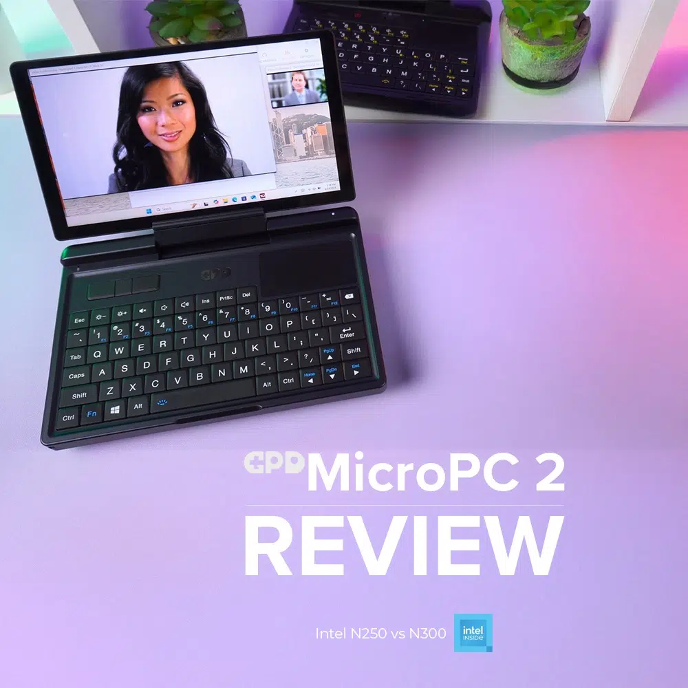 Prehľad GPD MicroPC 2 N250 vs N300