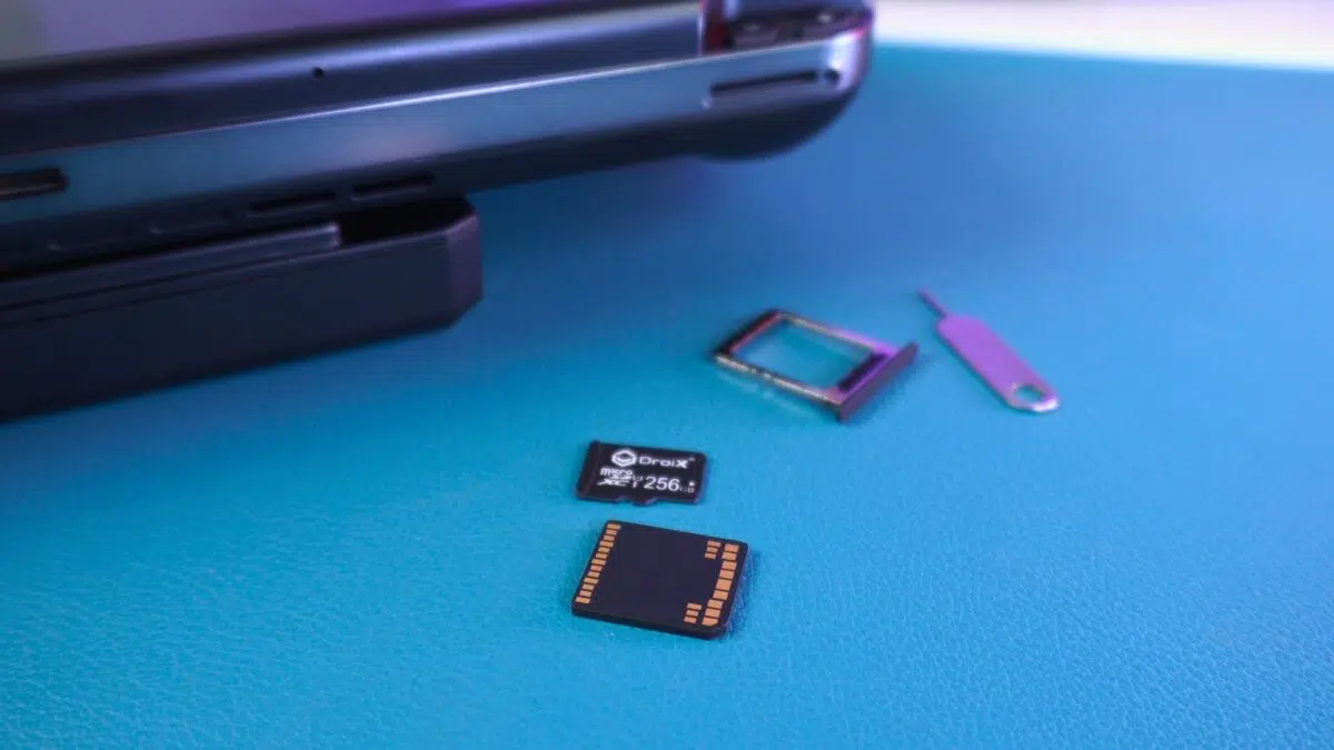 GPD WIN 5 Mini SSD hátulnézet