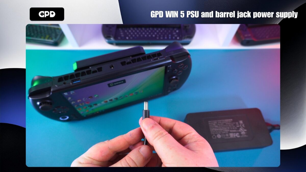 GPD WIN 5 PSU and barrel jack power supply