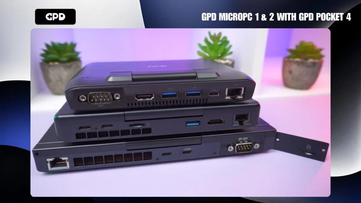 GPD MicroPC 1 & 2 Dengan GPD Pocket 4
