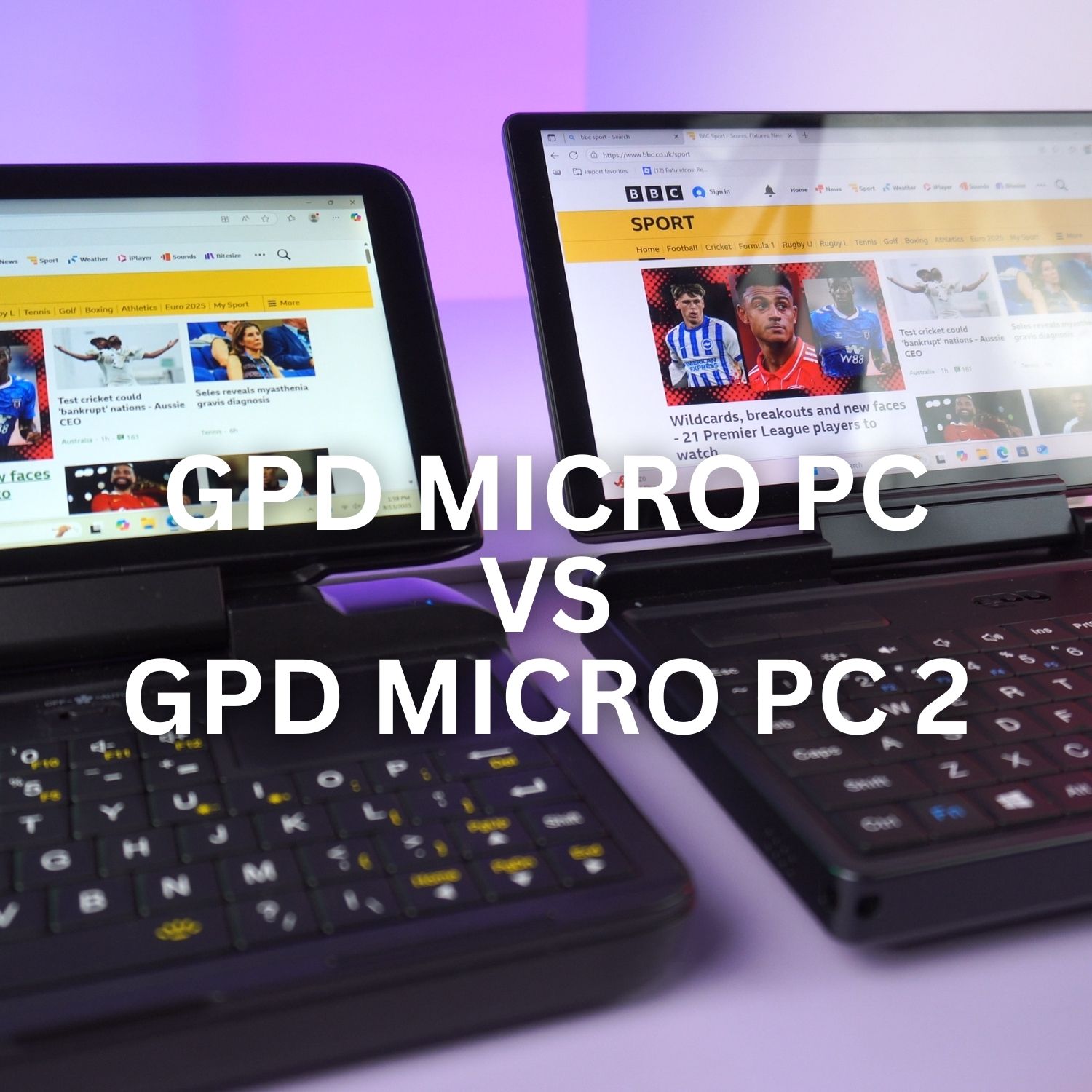 GPD MicroPC vs GPD MicroPC 2