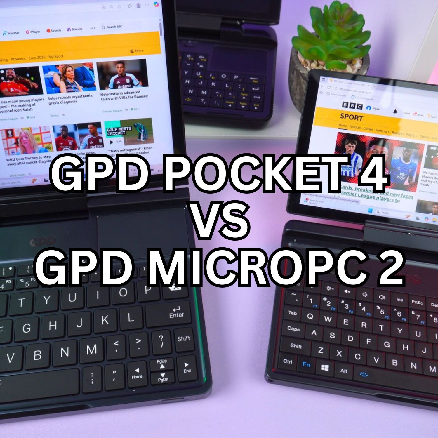 GPD Pocket 4 срещу GPD MicroPC 2