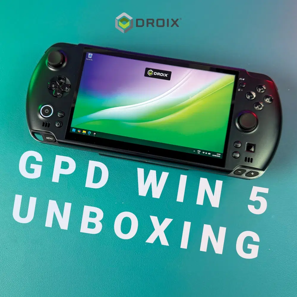 Pembongkaran kotak dan tampilan pertama GPD WIN 5