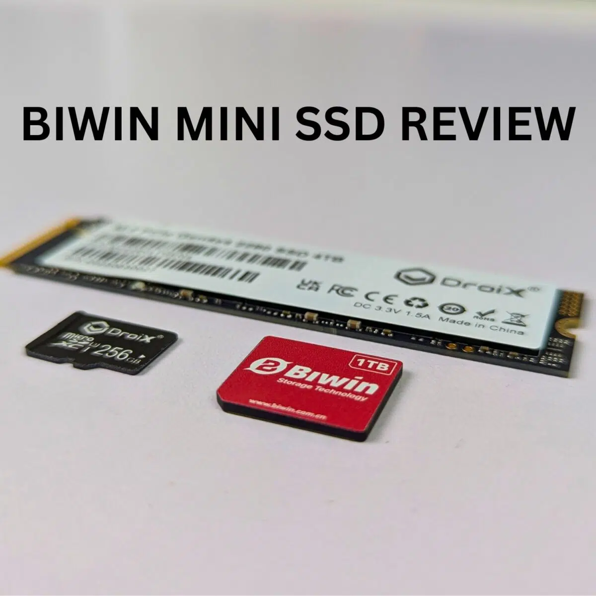 Ulasan SSD Mini BIWIN
