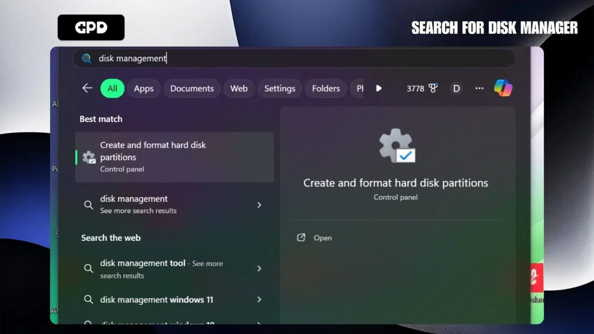 Cerca Disk Manager