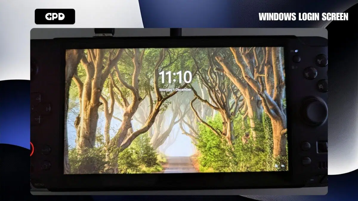 GPD WIN 5 BIOS Update - Third Stage Windows Loaded
