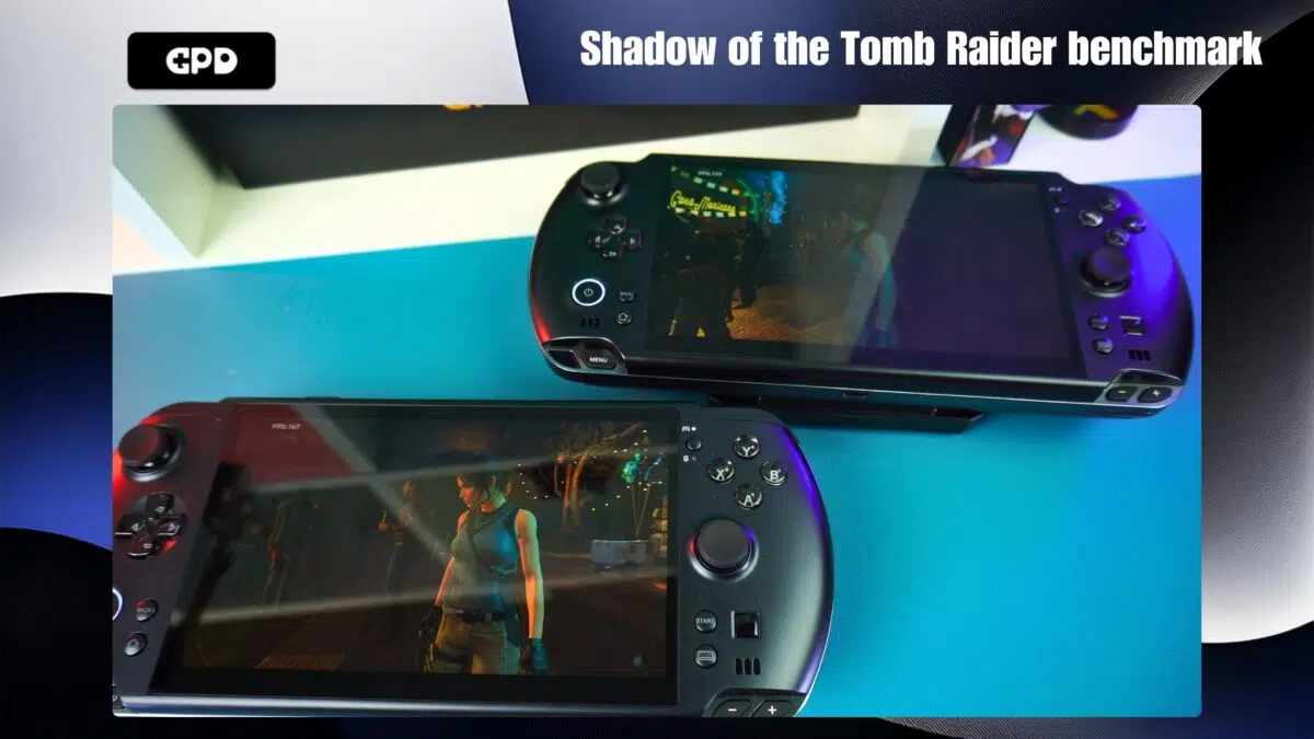 Benchmark Shadow of the Tomb Raider pada GPD WIN 5