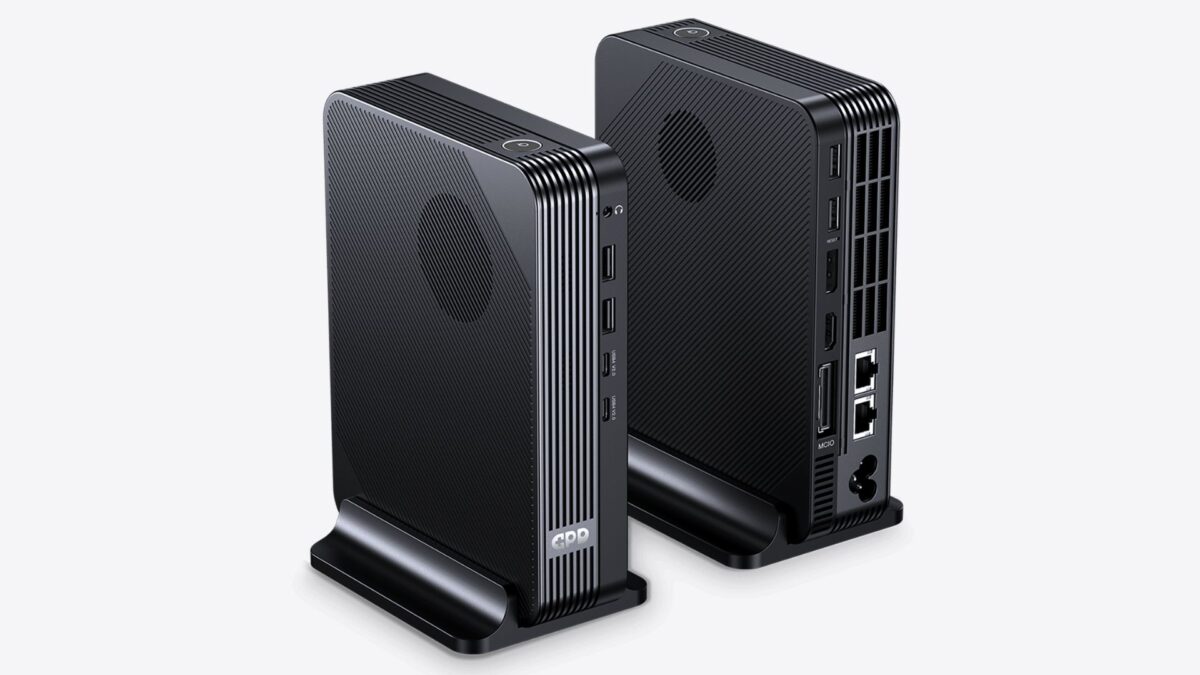 Mini počítač GPD BOX s procesorom Intel Panther Lake