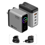 DROIX 140W USB-C sienas lādētājs - Silver