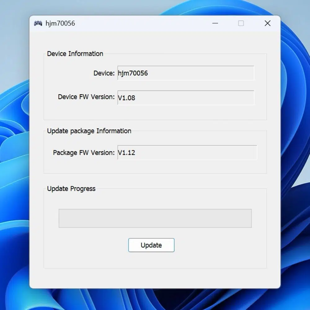 GPD WIN 5 Controller Firmware Update Software