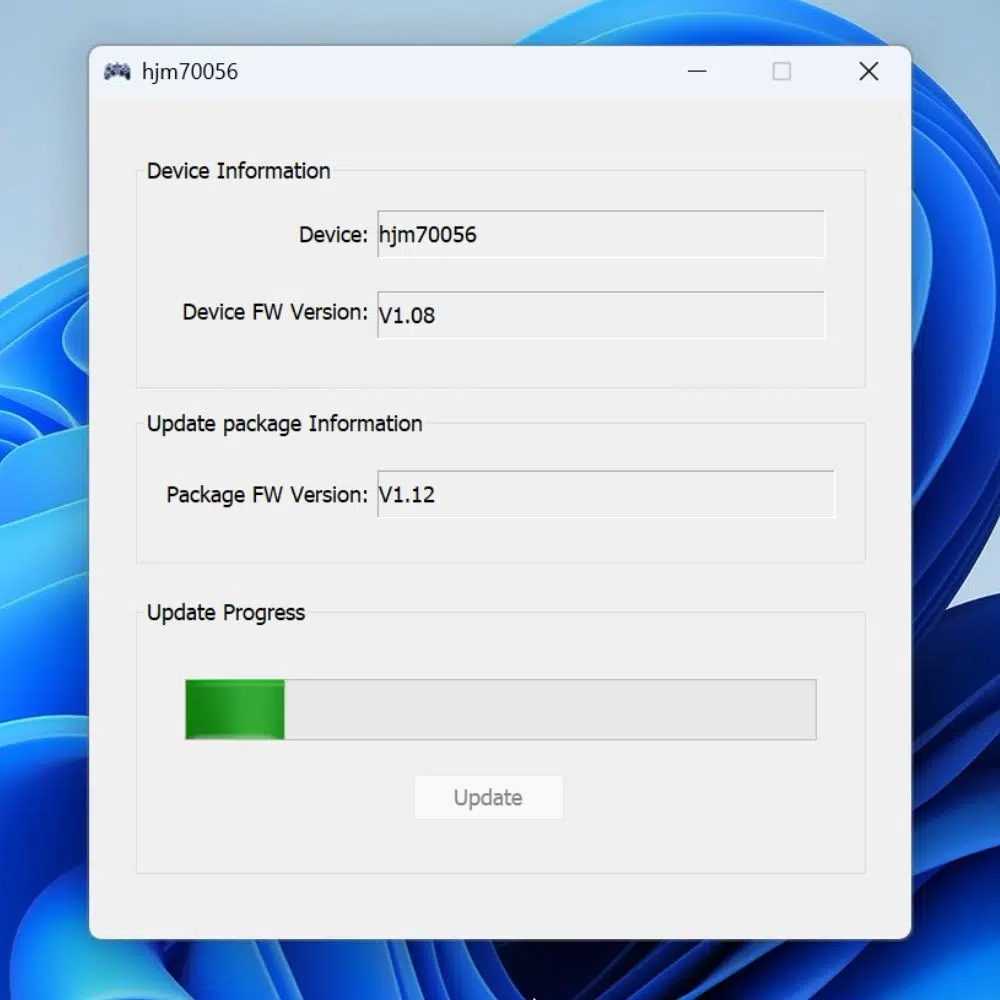 GPD WIN 5 Controller Firmware Updating 1