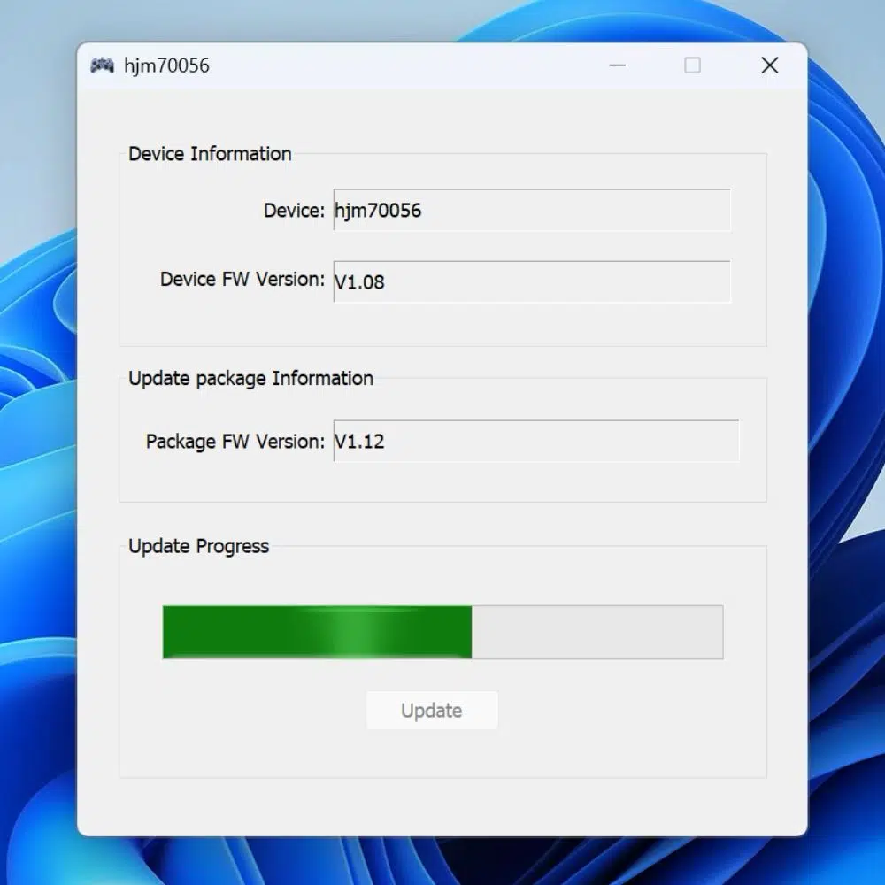 GPD WIN 5 Controller Firmware Updating 2